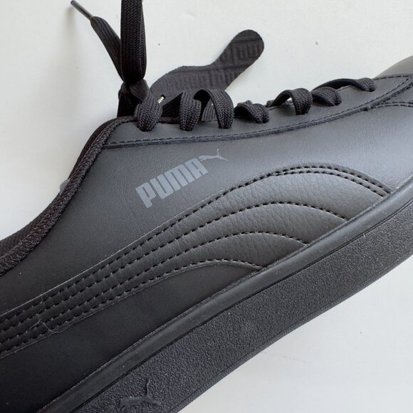 NWT Puma Smash V2 Sneakers Black - Picture 9 of 12